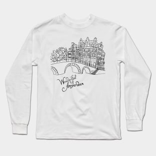 Amsterdam canal Long Sleeve T-Shirt